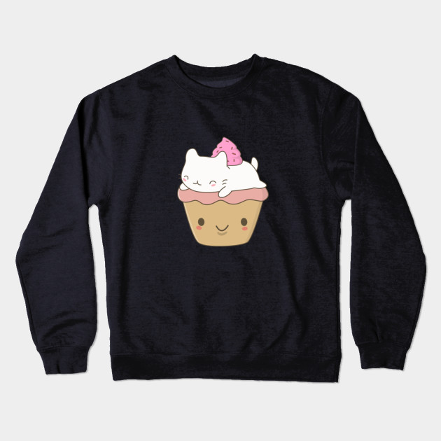 Cute and Kawaii Cupcake Cat T-Shirt
